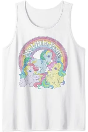 My Little Pony Group Windy, Sunlight, Skydancer Rainbow Logo Tank Top