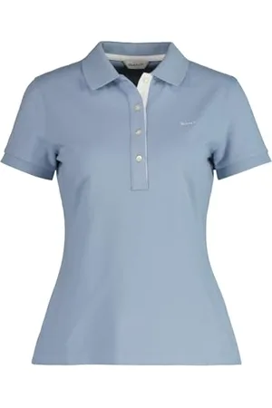 GANT Damen Contrast Collar SS Pique Polo, , Medium