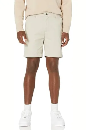 Amazon Herren Chinoshorts, 18 cm, Schlanker Schnitt, , 33W