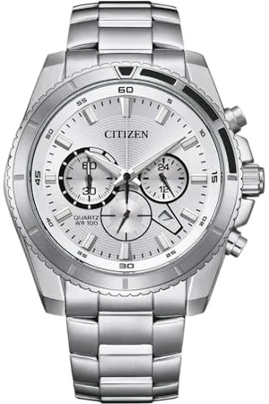 Citizen Herren Analog Quarz Uhr mit Edelstahl Armband AN8200-50A