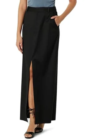 THE DROP Roxy Suiting Column Skirt Rock, , L