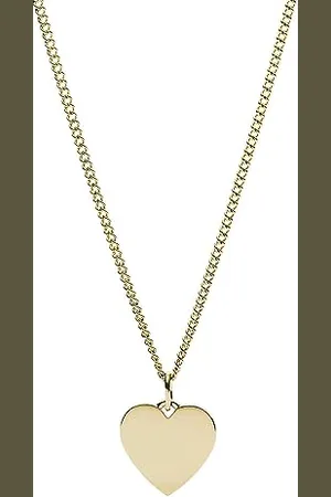 Fossil Damen Halskette Heart -Tone Stainless Steel JF03080710
