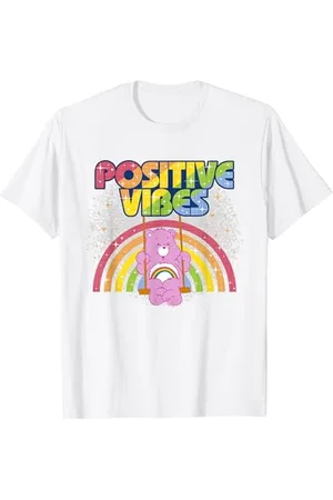 Care Bears Positive Vibes Rainbow With Cheer Bear T-Shirt