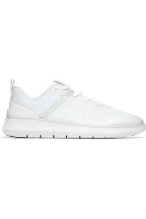 Cole Haan Herren Generation Zerogrand Txt Sneaker, Weiß/Microchip, 42.5 EU