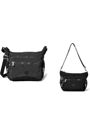Kipling Damen Gabbie Crossbody, Schwarz, 18.5x35.5x30 cm EU Damen GABBIE S Borsa a Tracolla, Schwarz (Black Noir), Einheitsgröße
