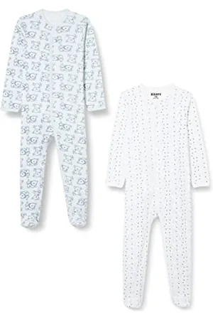 CARE LABEL Baby Schlafstrampler mit Füßen