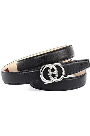 Anthoni Crown Damen Ledergürtel Gürtel, , 105