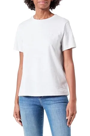 GANT Damen REG Tonal Shield SS T-Shirt, , X-Large