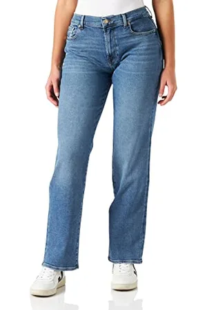 7 for all Mankind Damen Ellie Straight Luxe Vintage Jeans, , 30 EU