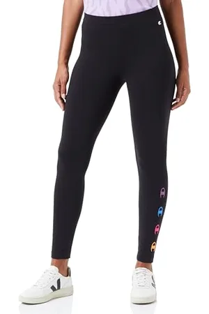 Champion Damen Legacy Graphic Shop W-Cotton Lycra High-Waist Leggings, , XS