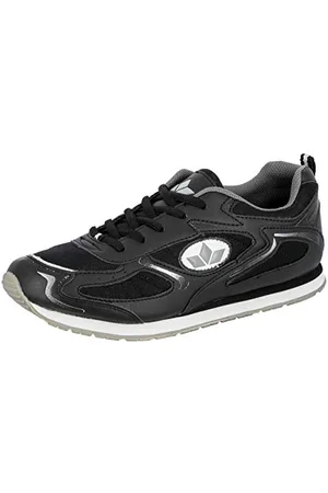 LICO NELSON Herren Fitnessschuhe, Schwarz/ Grau, 41 EU