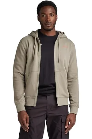 G-Star RAW Herren Back Graphic Zip Through Hooded Sweatshirt, , L