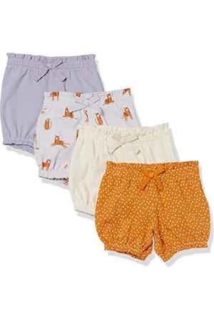 Amazon Baby Mädchen Pumpshorts, 4er-Pack, , Frühchen