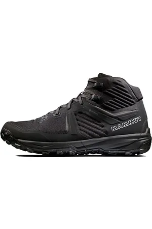 Mammut Ultimate III Mid GTX Men | Trekkingschuhe für Herren, Outdoor Wanderschuhe, Trekking- & Hikingschuhe, wasserdichte Bergschuhe, Gore-Tex Schuhe, Sportschuhe | Black, 9