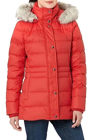 Tommy Hilfiger Damen Daunenjacke, Primary Red, XXS