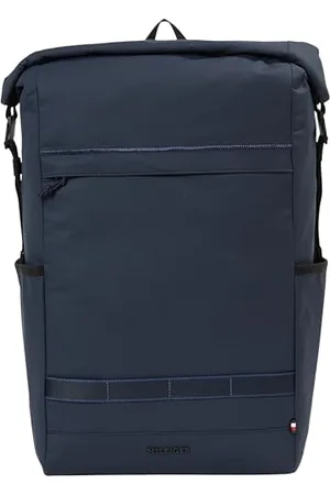 Tommy Hilfiger Herren Rucksack Colour Rolltop, Blau (Space Blue), Einheitsgröße