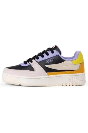 Fila Damen FXVENTUNO L wmn Sneaker, Black-Sweet Lavender, 37 EU