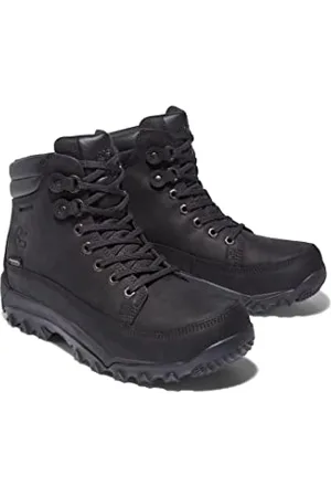Timberland Herren Rime Ridge Mid Wp Sneaker, Black Nubuck_1, 41 EU