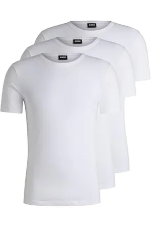 HUGO BOSS Herren T-Shirt, New - Weiß100, M