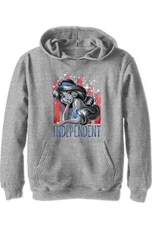 Disney Kids Princesses Independent Jas Youth Pullover Hoodie, , Large