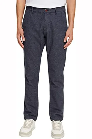 ESPRIT Herren 102ee2b302 Hose, Navy, 36W / 32L EU