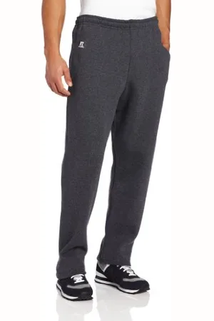Russell Athletic Dri-Power Herren Sweathose mit offenem Boden und Taschen, , Groß