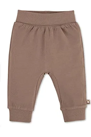 Sterntaler Baby Jungen Hose Baby GOTS Hose Emmi - Baby Hose, Kinder-Hose, Baby-Hose - mit "Mitwachsbund" und Stickerei - , 50