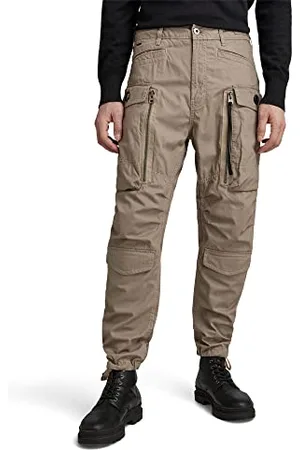 G-Star RAW Herren Long Pocket Zip Relaxed Tapered Cargohose, , 36