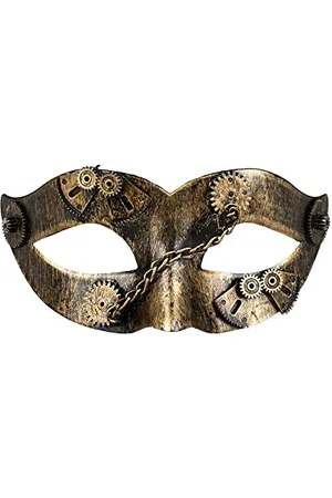 Boland 54521 - Augenmaske Gearpunk für Steampunk Kostüme, Maske für Faschingskostüme, Kostüm Zubehör für Karneval, Halloween und Mottoparty