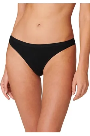 Schiesser Damen 2 Pack String Bio Baumwolle - 95/5 Organic Unterwäsche, , 42 EU
