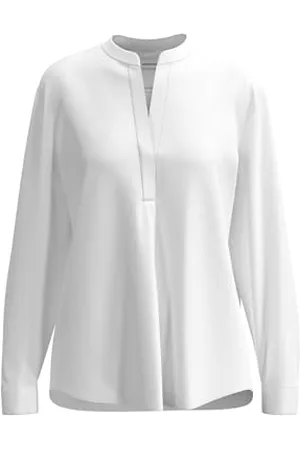 Seidensticker Damen Regular Fit Langarm Bluse, , 40 EU