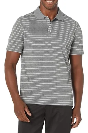 Amazon Herren Golf-Poloshirt, Schnell Trocknend, Schmale Passform, , M