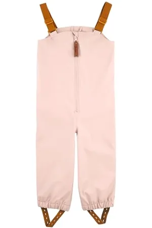 Sterntaler Regenhose ungefüttert Uni - Kinder Regenhose wasserdicht - Mädchen Matsch- und Buddelhose mit verschweißten Nähten und elastischen Hosenträgern - Regenbekleidung - , Größe 104