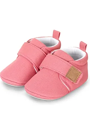 Sterntaler Baby Unisex Krabbelschuhe Baby Babykrabbelschuh uni - Krabbelschuhe Baby, Baby Schuhe - mit rutschfester Sohle - , 17/18