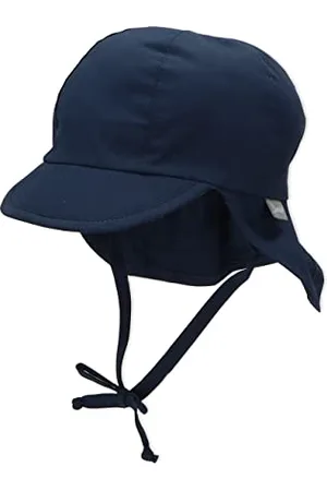 Sterntaler Unisex Kinder Schirmmütze mit Nackenschutz mit Bindebänder und Ohrenklappen Mütze, , 45