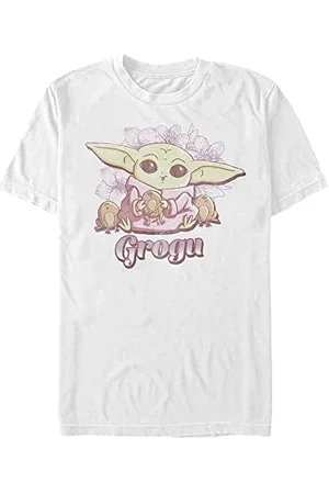 STAR WARS Unisex Grogu Cute Organic Short Sleeve T-Shirt, , XXL