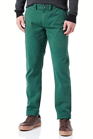 Pepe Jeans Herren Charly Hose, Grün (Forest Green), 28W/34L