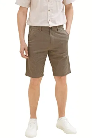 TOM TAILOR Herren 1035037 Slim Chino Bermuda Shorts mit Stretch, , 30