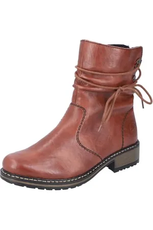 Rieker Damen Z68M1 Mode-Stiefel, Fuchs/Kastanie / 24, 39 EU