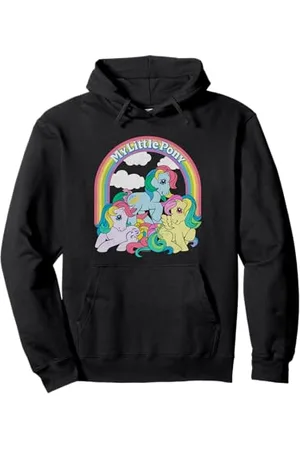 My Little Pony Classic Ponies with Logo Pullover Hoodie