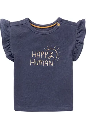 Noppies Baby Baby-Mädchen Girls Tee Shortsleeve Aleppo T-Shirt, Blue Nights-P609, 56