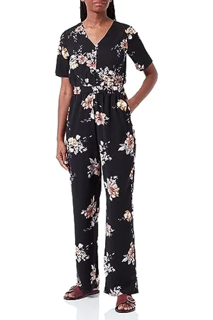 ONLY Damen Onlnova Lux S/S Alicia Jumpsuit Aop, , XS