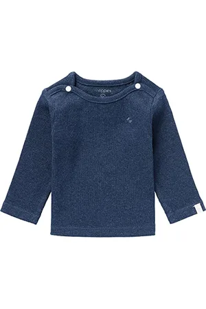 Noppies Unisex Baby U Tee Ls Rib Natal T Shirt, , 62 EU