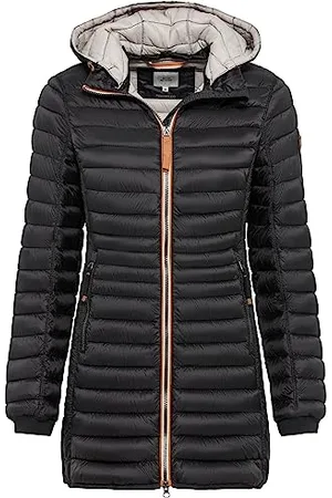Camel Active Damen Lange Steppjacke mit Abnehmbarer Kapuze womenswear-48