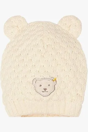 Steiff Baby - Mädchen Mütze Ohne Bommel Hat, , 37 EU