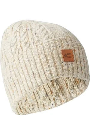 Camel Active Herren Beanie aus hochwertiger Merino- und Alpakawolle Menswear-OS