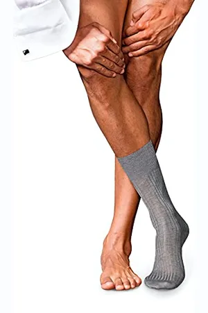 Falke Herren Socken No. 10 M So Pure Fil d´Écosse Baumwolle einfarbig 1 Paar, , 45-46