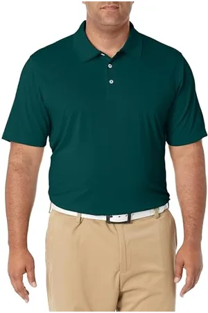 Amazon Herren Golf-Polo-Shirt, Schnell Trocknend, Normale Passform, , L