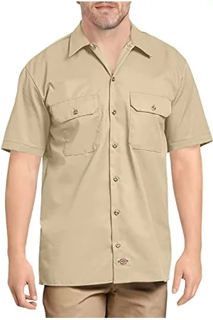 Dickies Herren-Arbeitshemd mit kurzen Armen, L