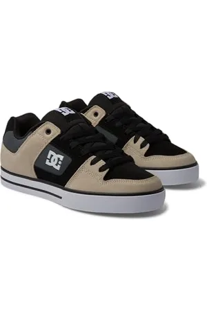Dcshoes Herren Pure Sneaker, Black/Grey/Brown, 38.5 EU